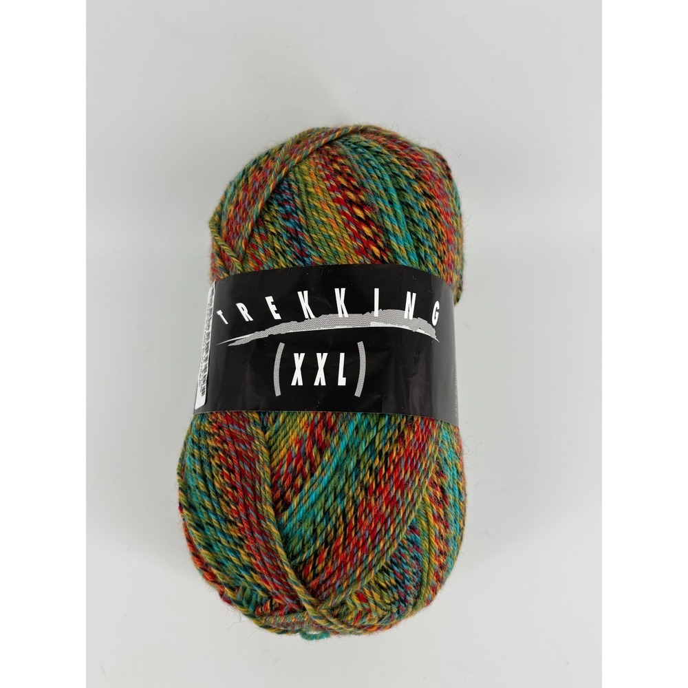Trekking XXL Sock Yarn Color 100 Multicolor Wool Nylon 459 Yards Germany